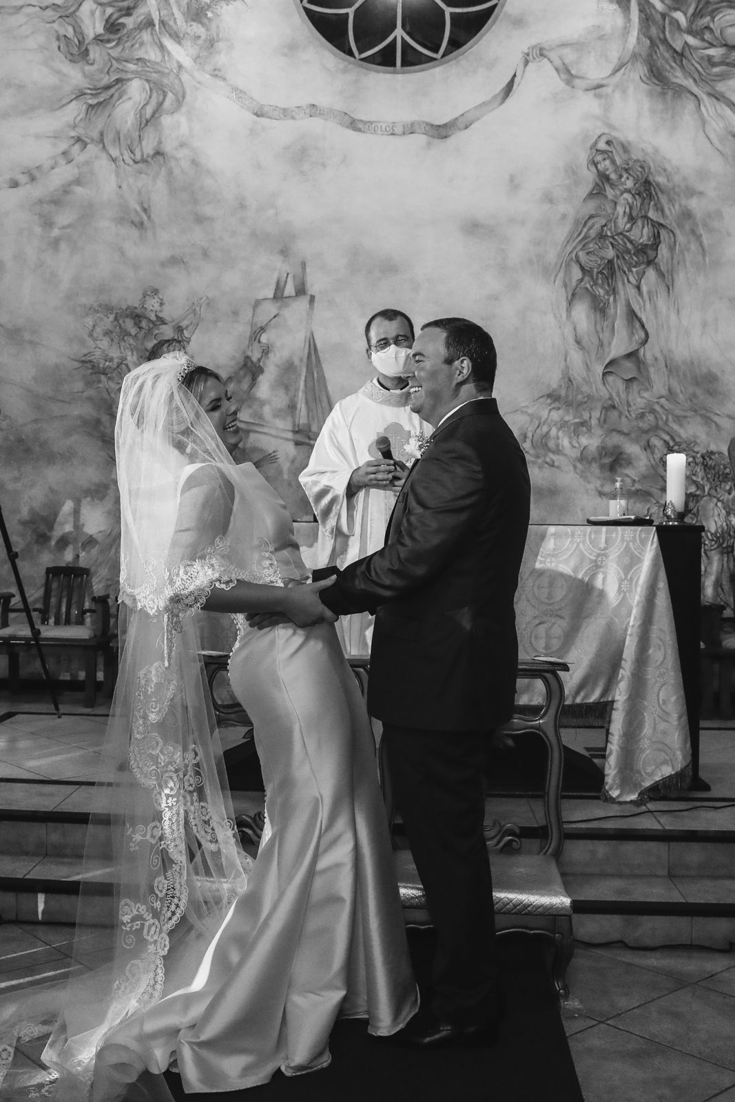 Foto Cerimonia religiosa de Lorena e Leonardo em Patos de minas - Imagem 76