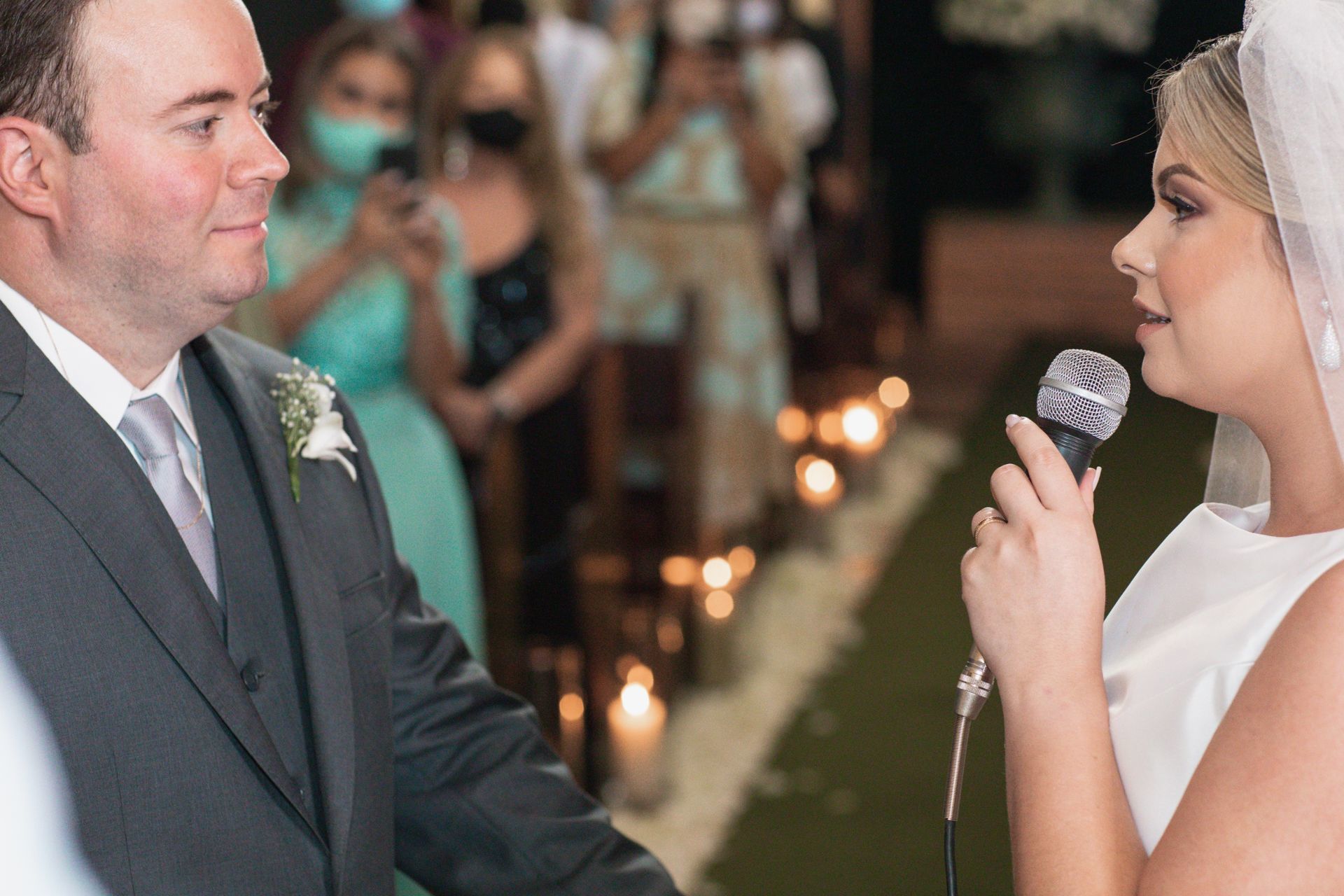 Foto Cerimonia religiosa de Lorena e Leonardo em Patos de minas - Imagem 73