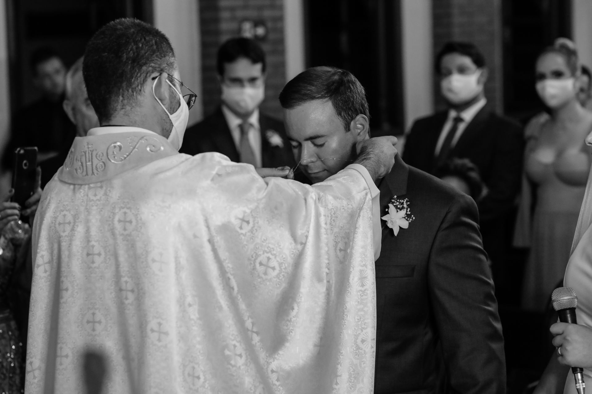 Foto Cerimonia religiosa de Lorena e Leonardo em Patos de minas - Imagem 72