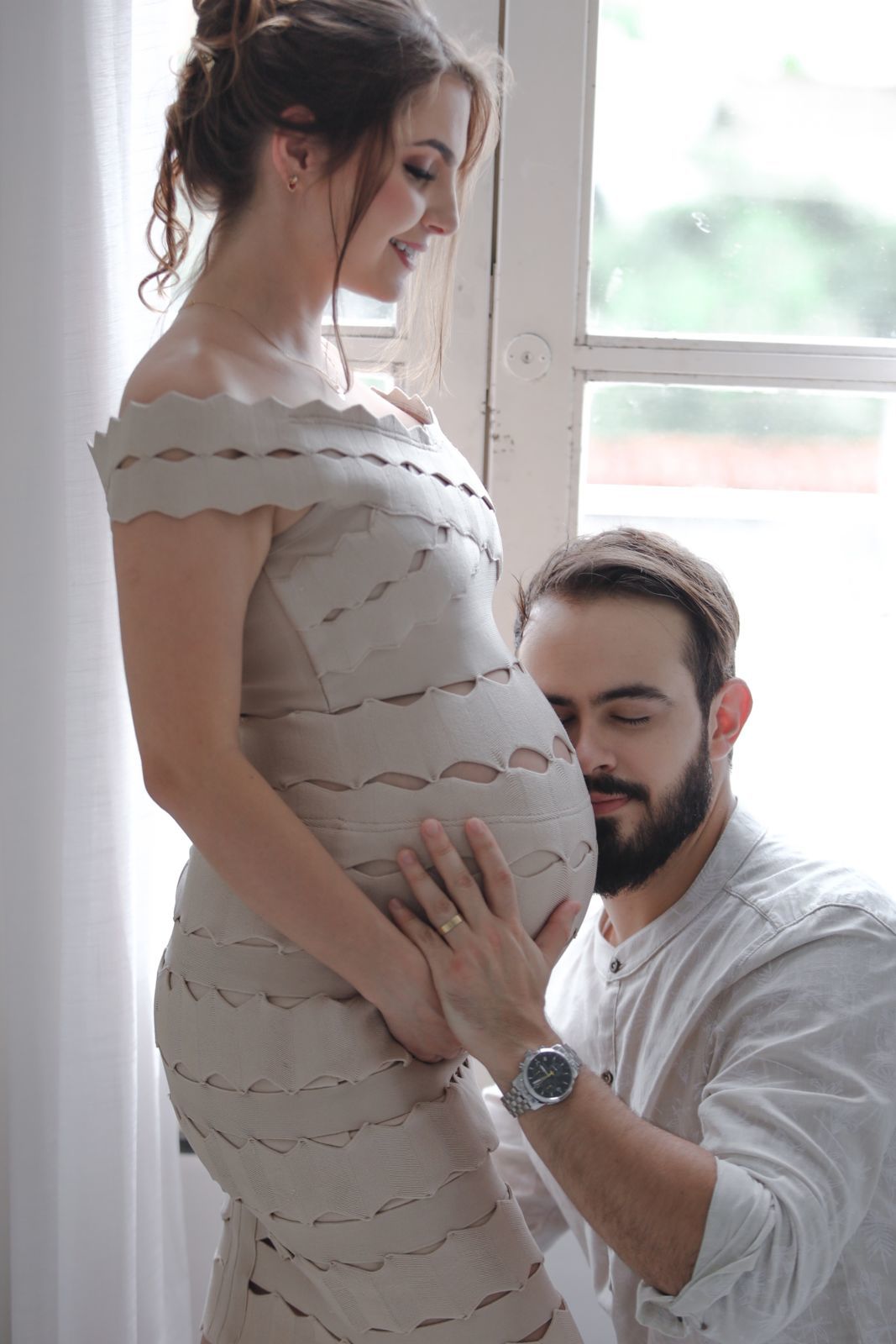 Foto Sara e Guilherme a espera de seu maior presente... - Imagem 4