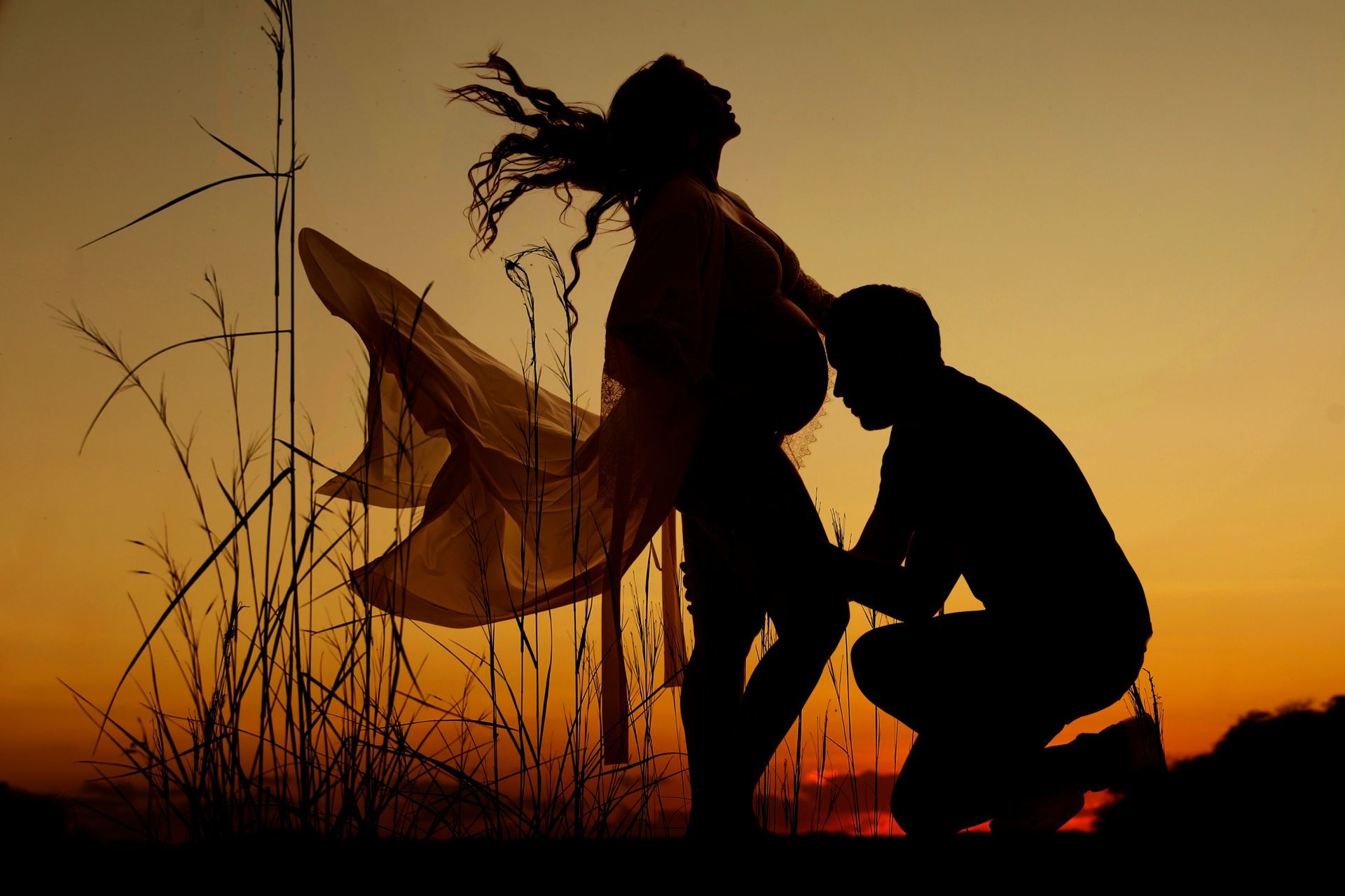 Foto Emiliana e Rafael a espera de Benicio - Imagem 0